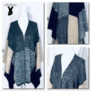 Black Tan Shawl